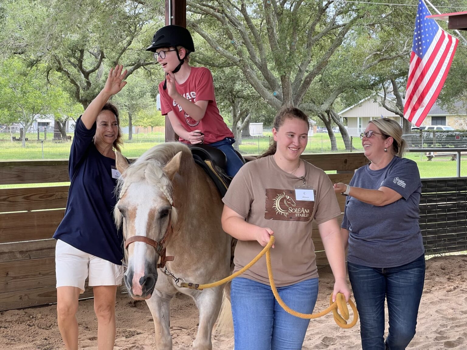 Therapeutic Riding SoléAna Stables